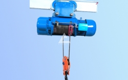 固定鋼絲繩電動葫蘆沖頂后怎么修理卷筒？