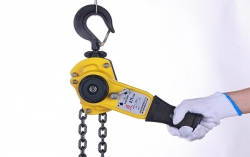 手搖式葫蘆連接水利噴塑鋼管