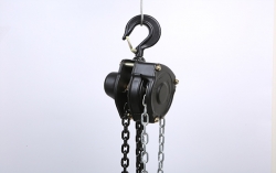 手拉鏈條葫蘆的上吊鉤變形檢查