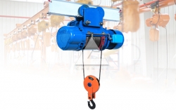 2噸鋼絲繩電動(dòng)葫蘆彎道出軌咋回事？