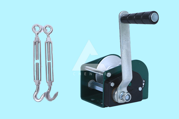 手搖絞盤和花蘭