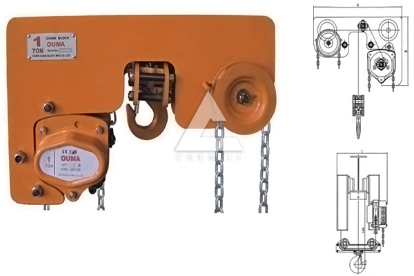 超低凈空手拉葫蘆