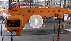 辰力加長(zhǎng)超低吊電動(dòng)葫蘆打包發(fā)貨