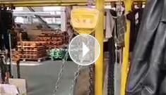 辰力手拉葫蘆拉力測(cè)試，保證手拉葫蘆質(zhì)量