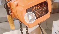 環(huán)鏈電動葫蘆裝木箱視頻